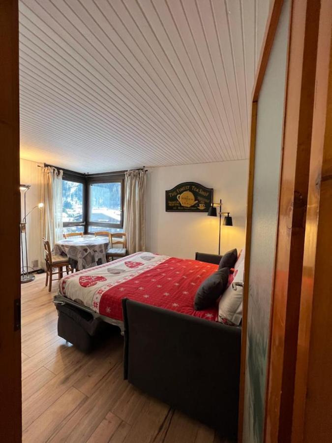 Studio Dent Du Caiman, Chamonix Hyper Centre, Parking, Vue Mont Blanc מראה חיצוני תמונה