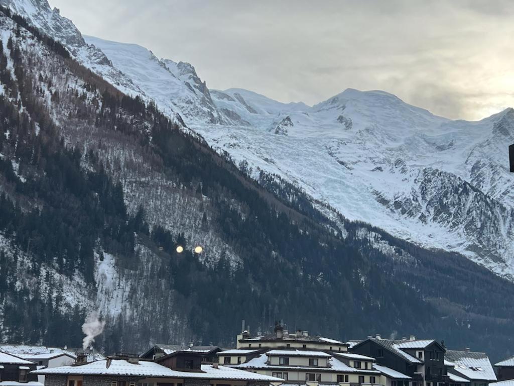 Studio Dent Du Caiman, Chamonix Hyper Centre, Parking, Vue Mont Blanc מראה חיצוני תמונה
